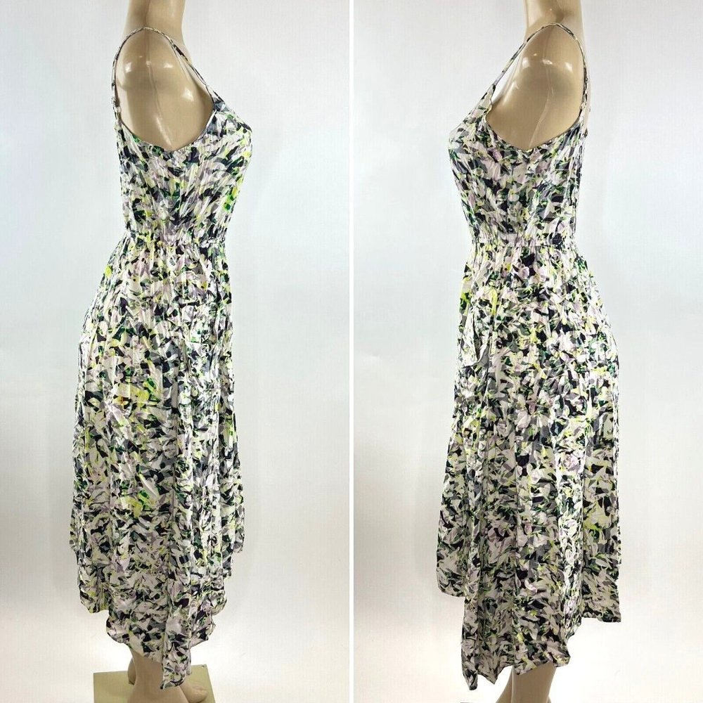 CAbi Margherita Dress Size XS Floral Midi Sundress Pockets Adjustable Strap 5048 - Picture 7 of 11